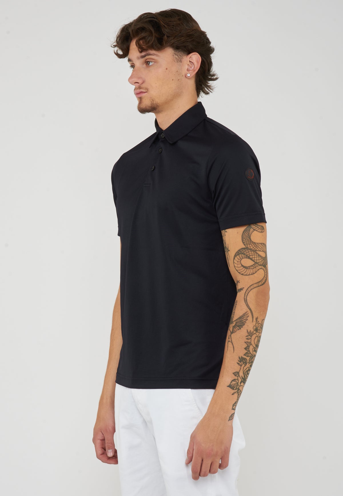 Polo Uomo Modello Clay Black 