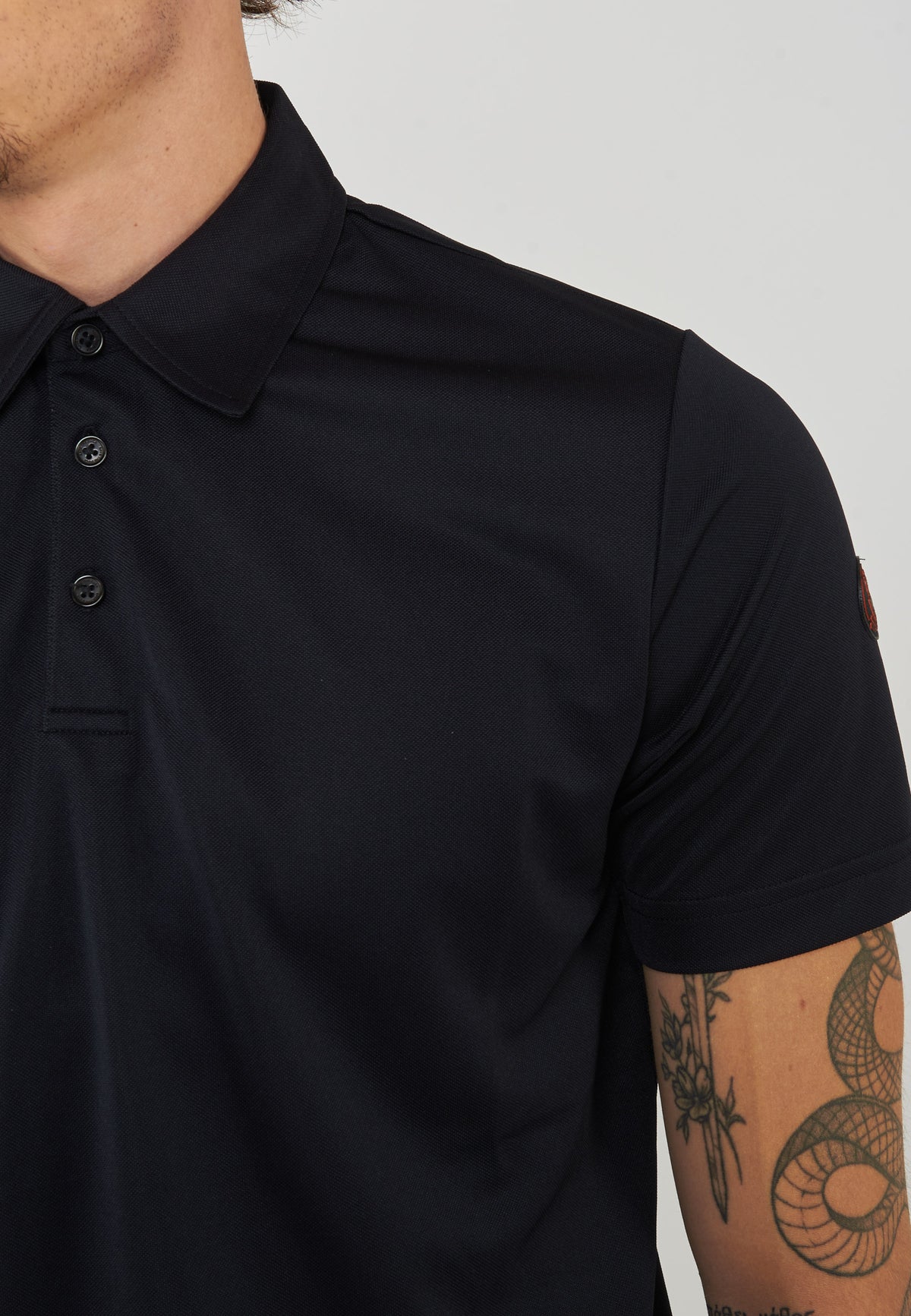 Polo Uomo Modello Clay Black 