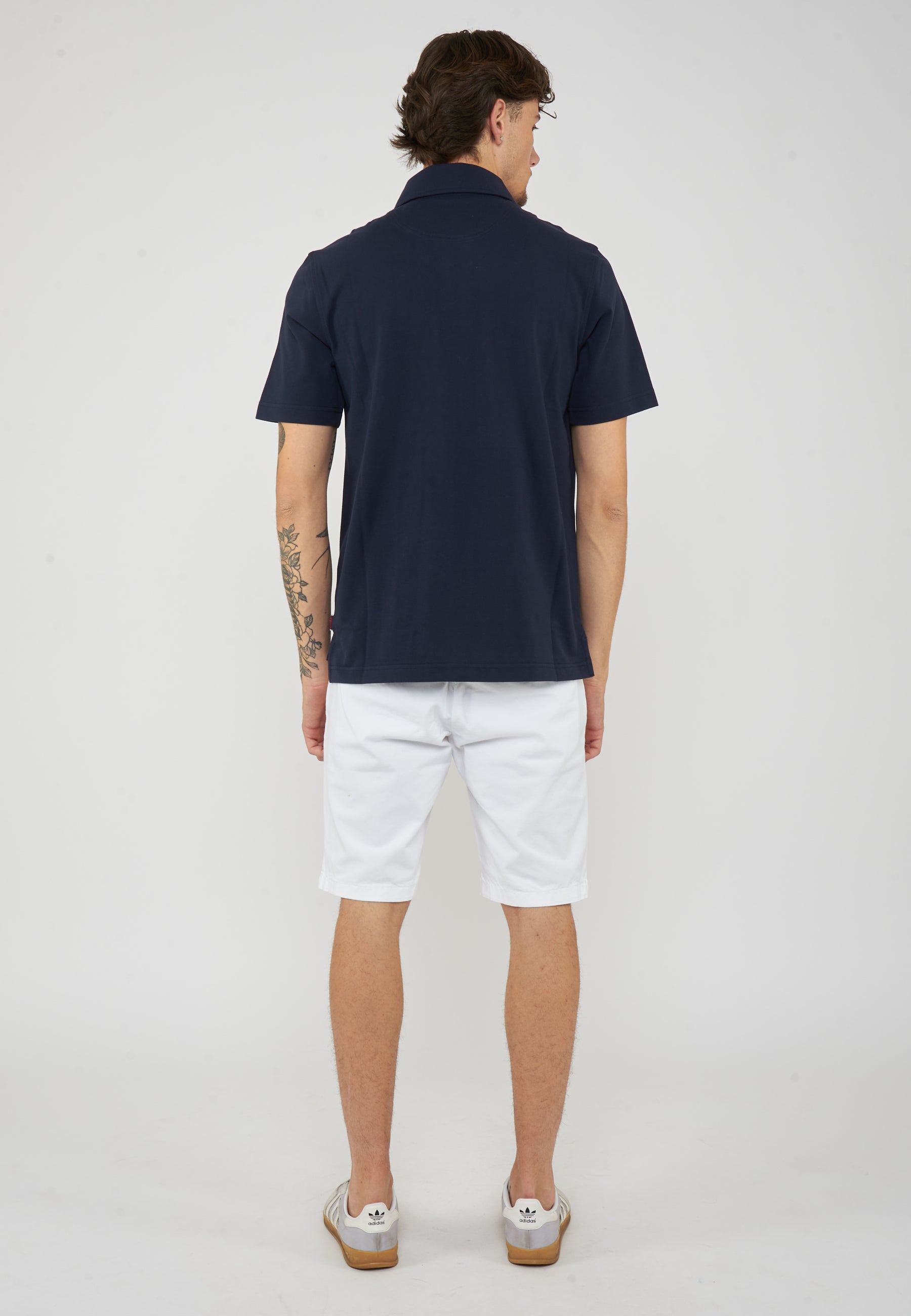 Orchard Polo Yachting Unisex Blu Marino con Design Classico 