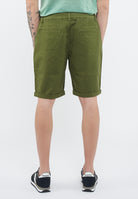 Bermuda chino in cotone verde scuro 