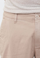 Bermuda chino in cotone stone 