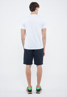 T-shirt con logo sun68 in cotone bianco 