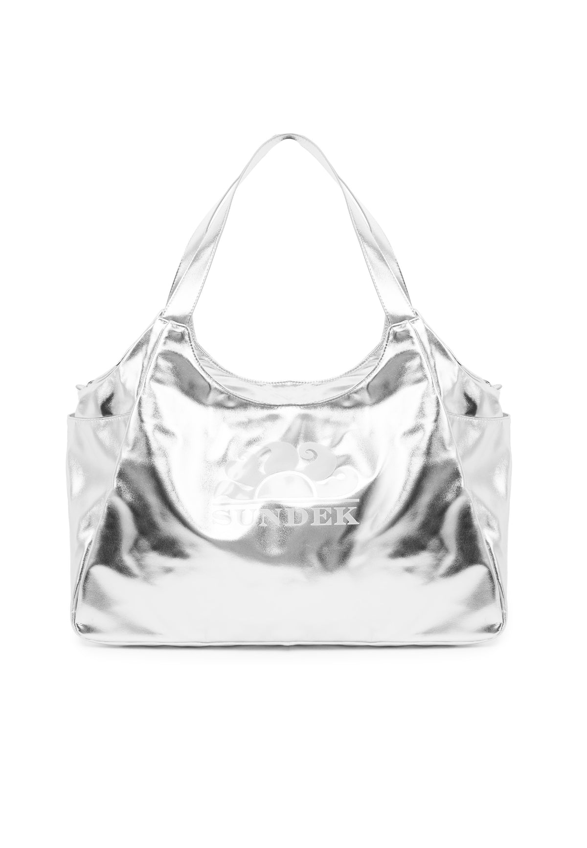Laminated Chel Bag Bosa Mare Silver 