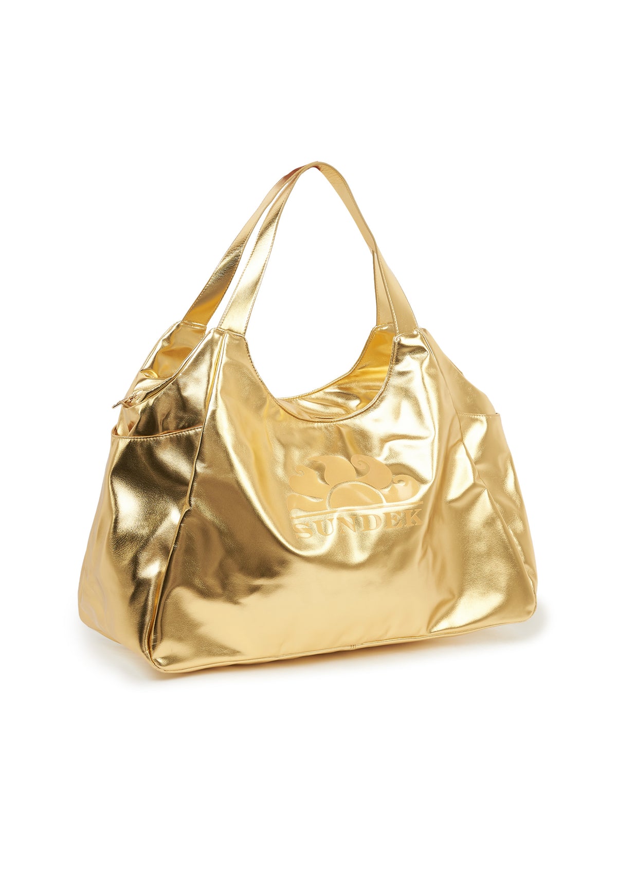 Laminated Chel Bag Bosa Mare Gold 