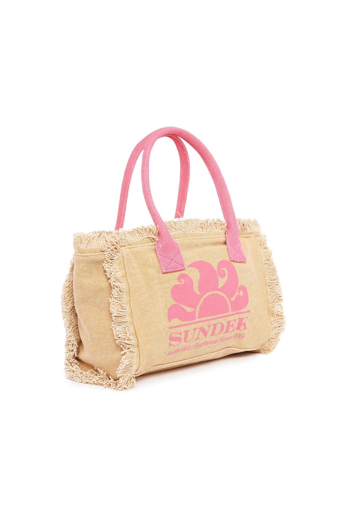 Tote Bag Con  Effetto Stone Washed Miami Durian 