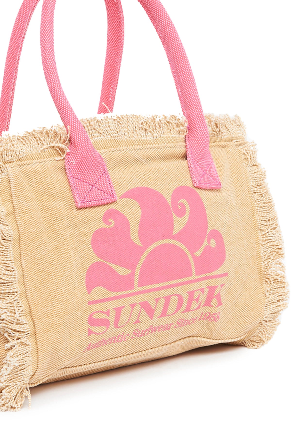 Tote Bag Con  Effetto Stone Washed Miami Durian 