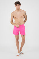 Costume Da Bagno Uomo Corto Vita Elasticata Hippie 01 
