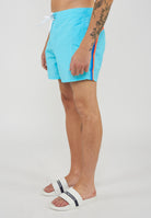 Costume Da Bagno Uomo Corto Con Vita Semi Elasticata Iconic Taffeta Lunar 01 