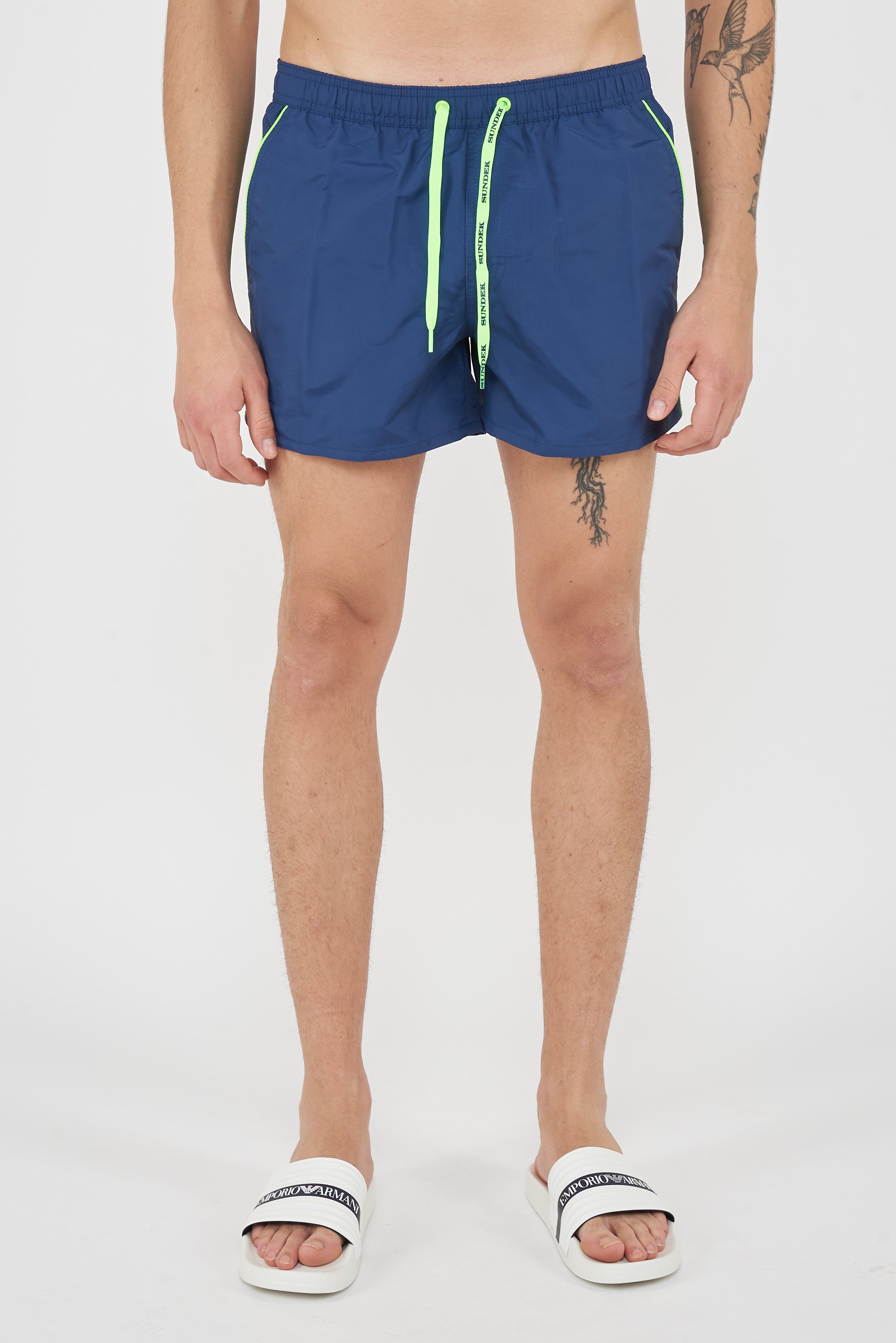Costume Da Bagno Corto Coltrane Navy 02 