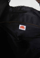 Maxi Borsa In Paglia Intrecciata Black 