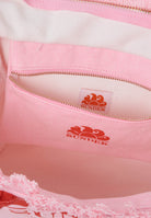 Tote Bag Con  Effetto Stone Washed Miami Quartz Pink 
