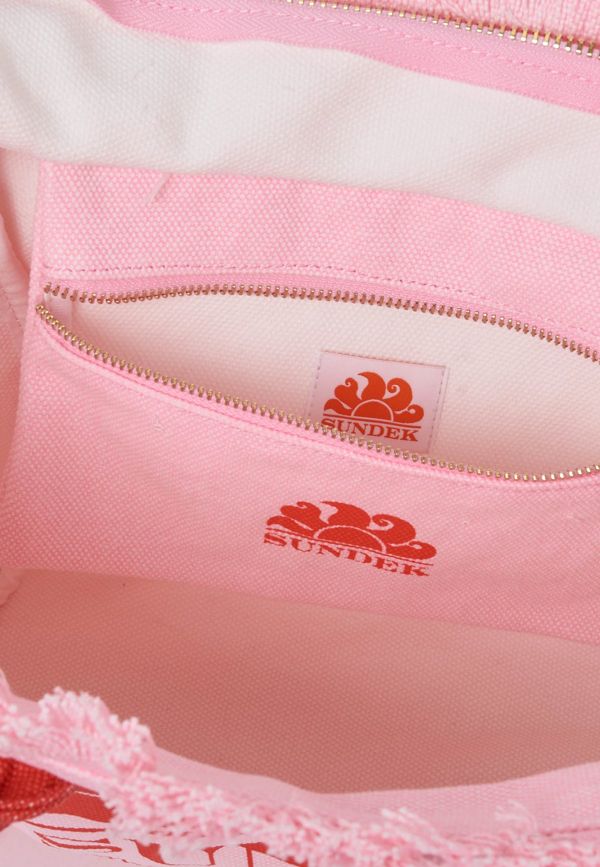 Tote Bag Con  Effetto Stone Washed Miami Quartz Pink 
