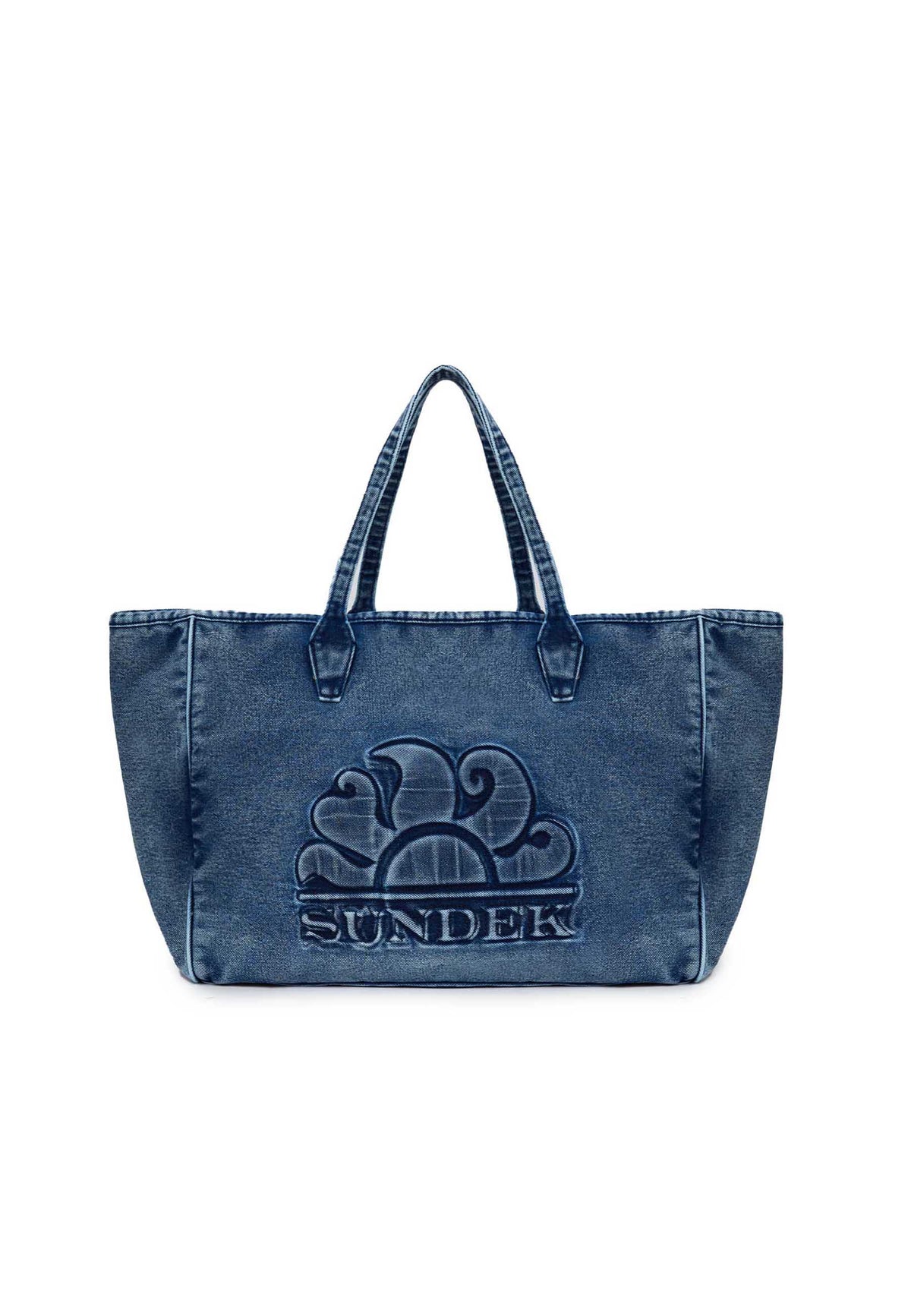 Roberts Tote Bag Regular Tinto In Capo Denim 