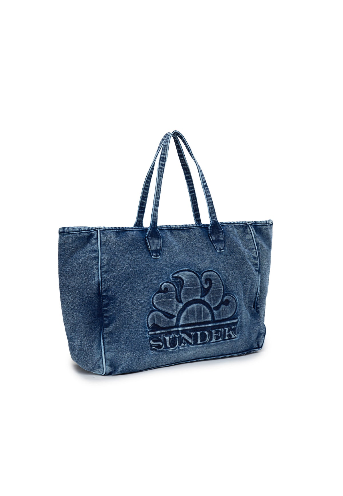 Roberts Tote Bag Regular Tinto In Capo Denim 