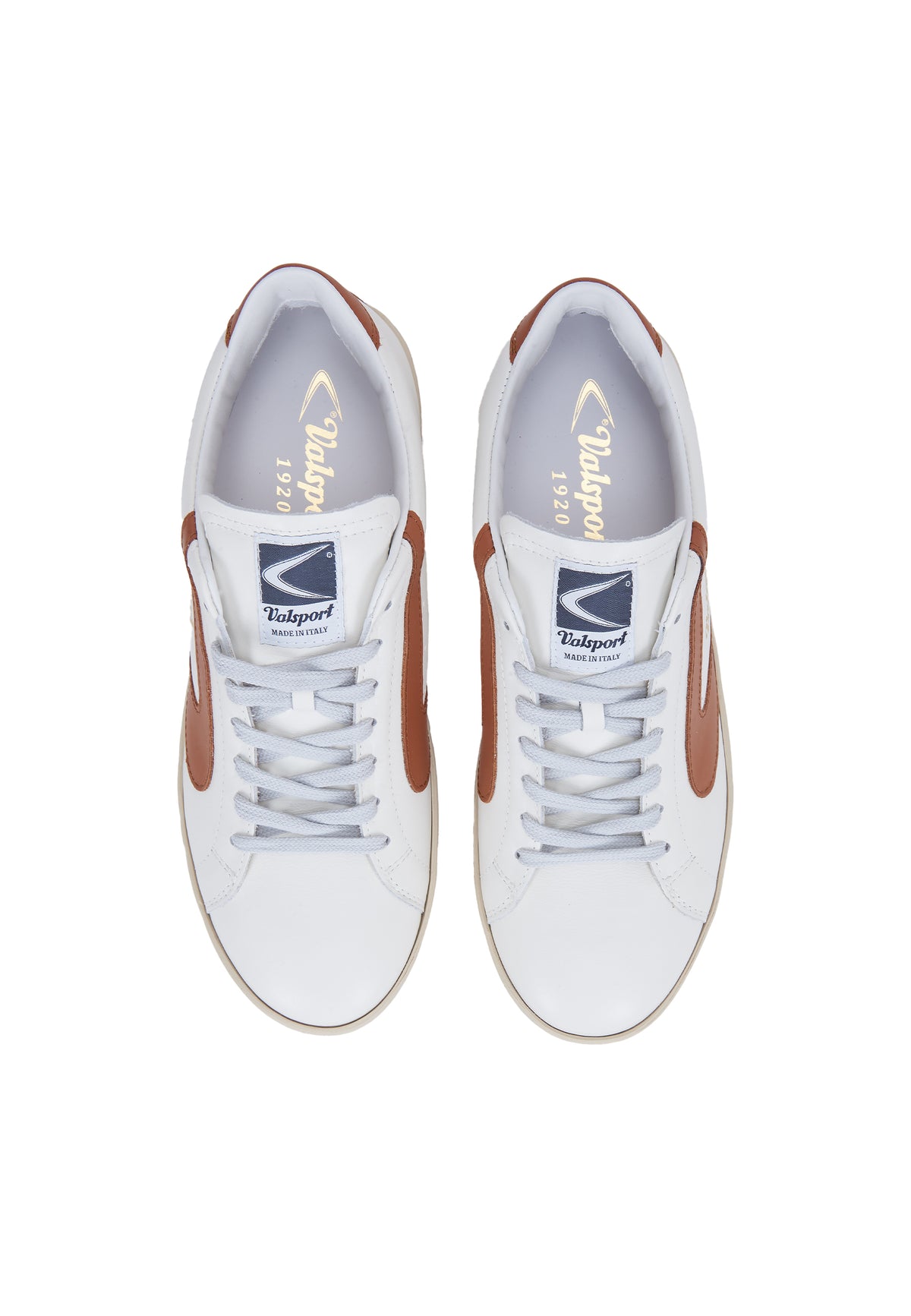 Scarpe Valsport Tournament Nappa Bianco Cuoio 