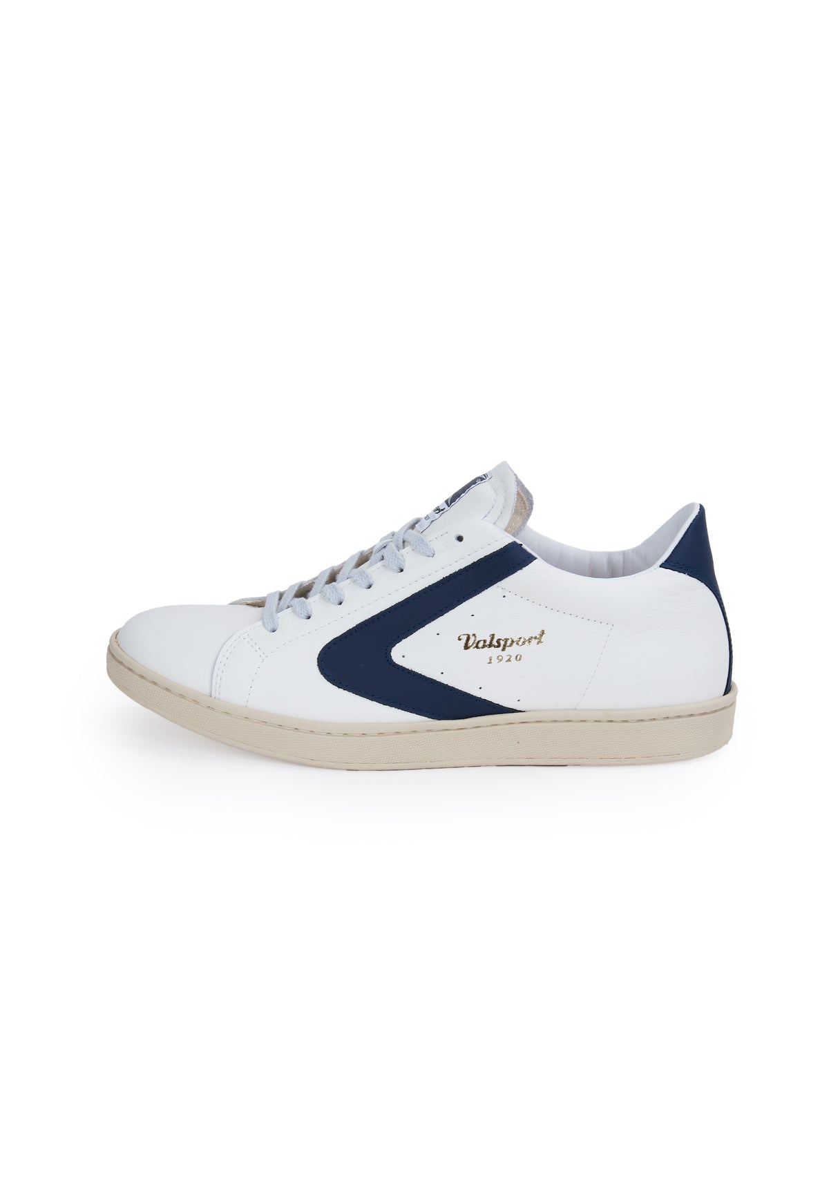 Valsport Tournament Nappa White Blue Shoes