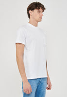 T-shirt Pocket In Jersey Optic White 