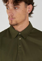 Polo Uomo Modello Clay Snake Green 