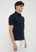 Polo In Piquet Alban Blu 