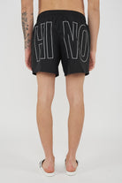 Boxer Mare Rubber Logo Nero 