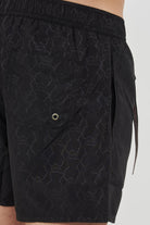 Boxer Uomo da Bagno Con Stampa All Over Dino Black 