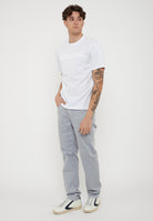 Pantalone JOHN - 5 Tasche Toppa Slim Fit Marrone Chiaro 