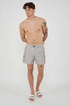 Boxer Uomo da Bagno Con Stampa Smoke 