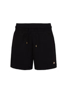 Shorts in felpa con coulisse e logo Core Lady Black 