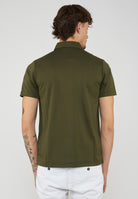 Polo Uomo Modello Clay Snake Green 