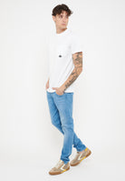 T-shirt Pocket In Jersey Optic White 