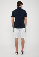 Polo In Piquet Alban Blu 