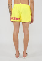 Boxer Mare Midi Con Logo Dsquared2 