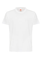 T-Shirt Uomo A Girocollo Con Logo Embossato Off White 