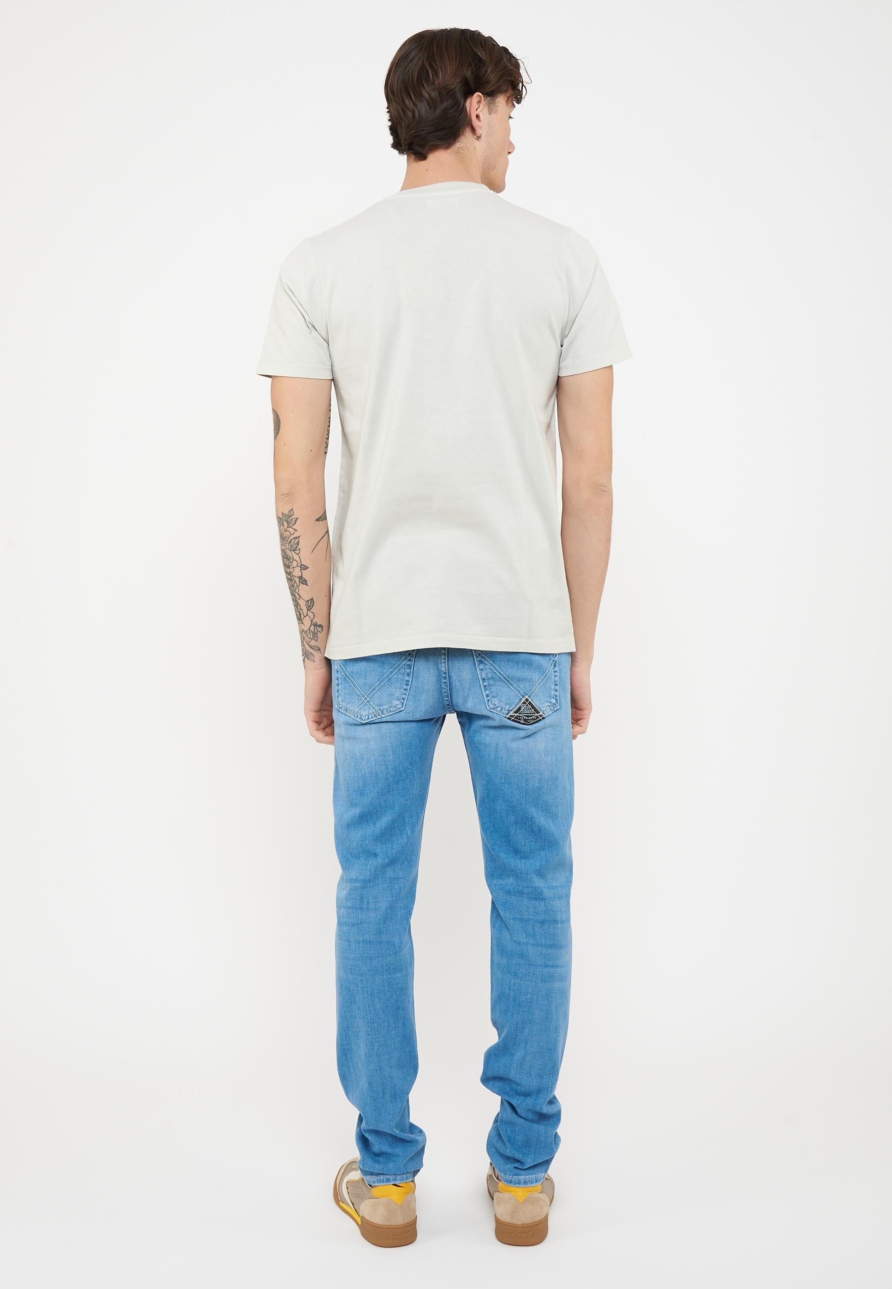 T-shirt Pocket In Jersey Marble 