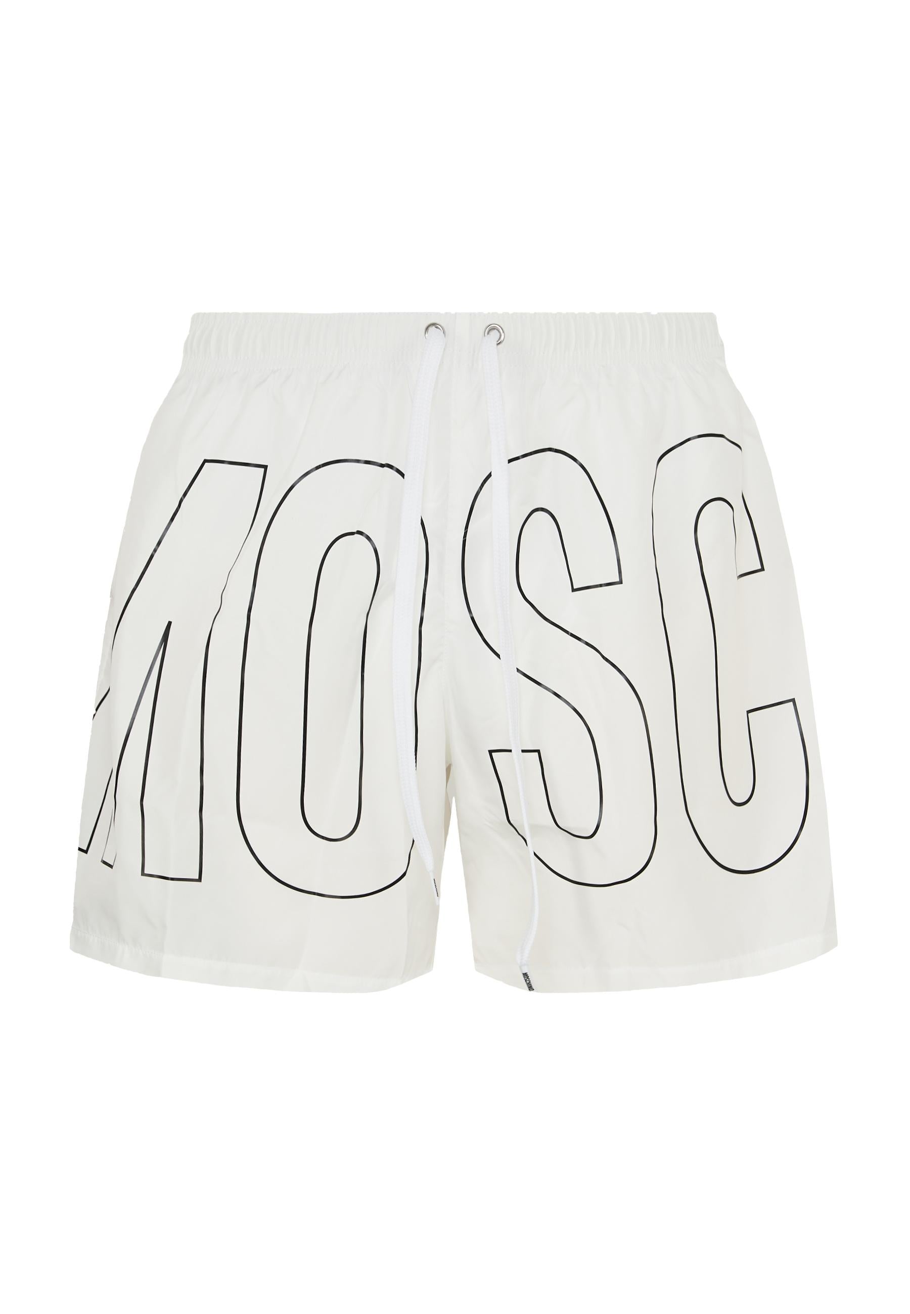 Boxer Mare Rubber Logo Bianco 