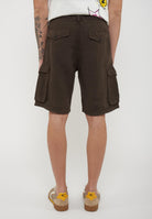 Bermuda Lino Cargo Ibizia Brown 