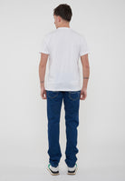 T-Shirt In Jersey di Cotone White 