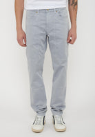 Pantalone JOHN - 5 Tasche Toppa Slim Fit Marrone Chiaro 