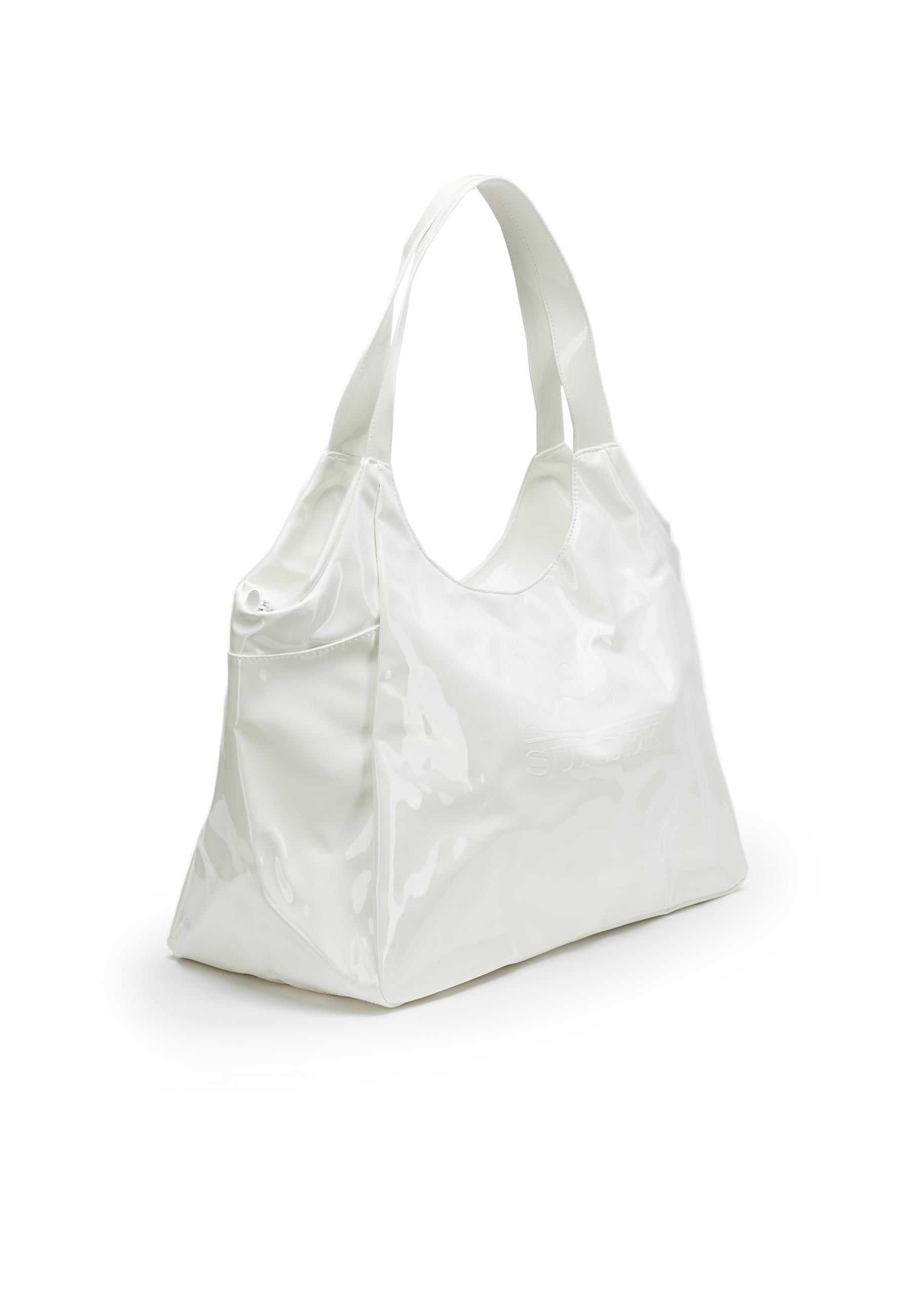 Chel - Maxi Borsa Mare White 