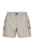 Boxer Uomo da Bagno Con Stampa Smoke 
