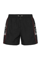 Boxer Uomo da Bagno Con Stampa Black 