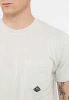 T-shirt Pocket In Jersey Marble 