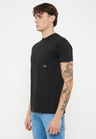 T-shirt Pocket In Jersey Black 