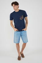 T-shirt Pocket In Jersey Hawai 