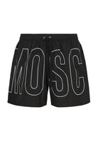 Boxer Mare Rubber Logo Nero 