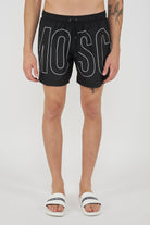 Boxer Mare Rubber Logo Nero 