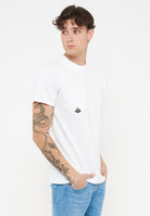 T-shirt Pocket In Jersey Optic White 