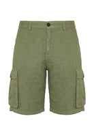 Bermuda Lino Cargo Ibizia Green 