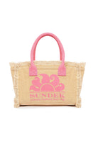 Tote Bag Con  Effetto Stone Washed Miami Durian 