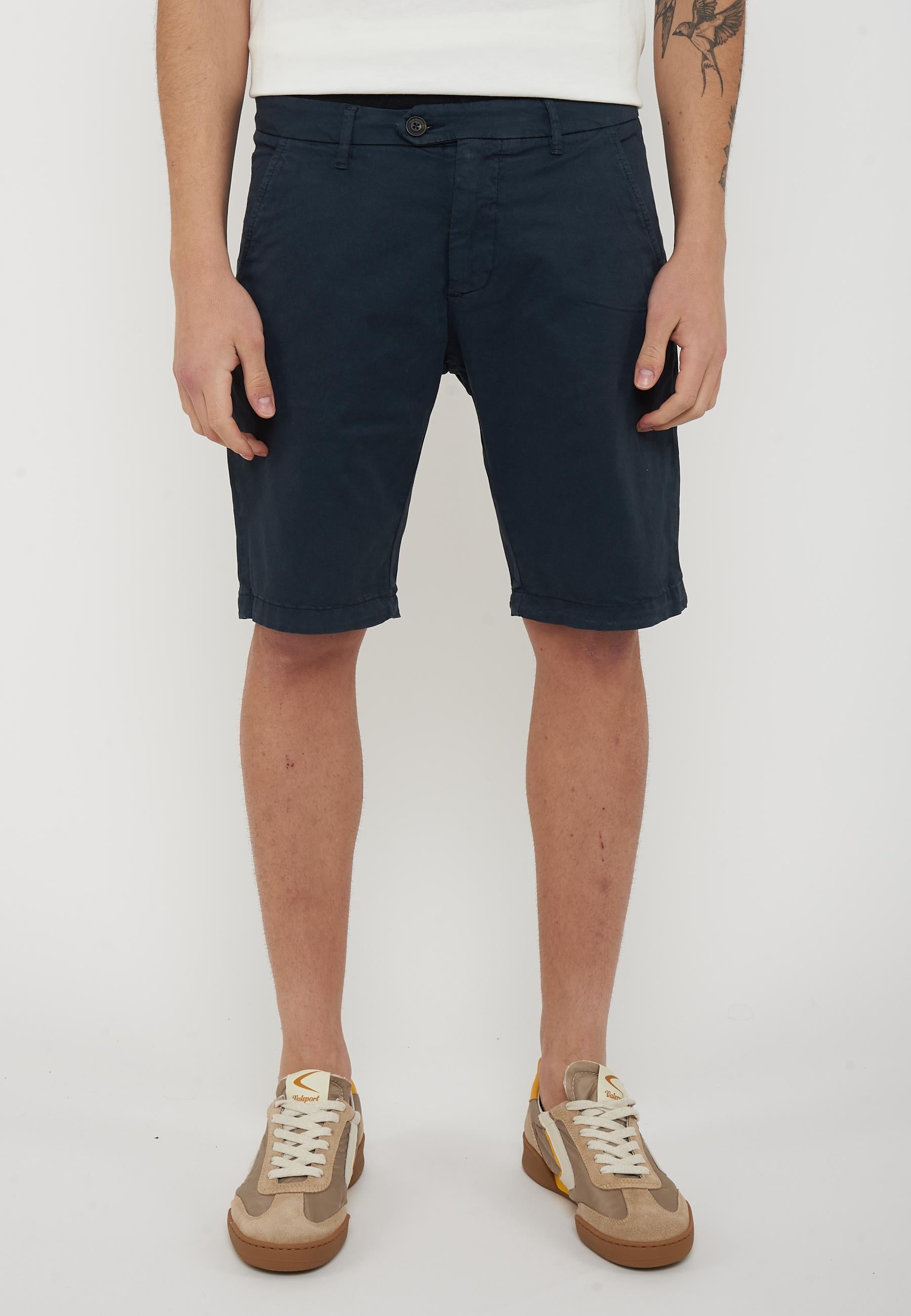 Bermuda Chino New Rolf Blue Navy 